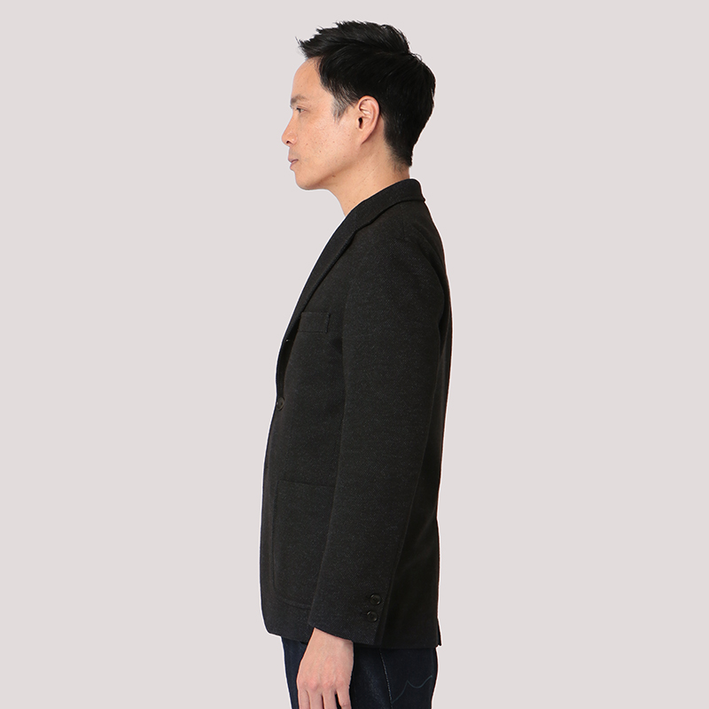 メンズ フォークジャケット 日本製】TOP杢ニットジャケット | TEIJIN MEN'S SHOP | メンズ