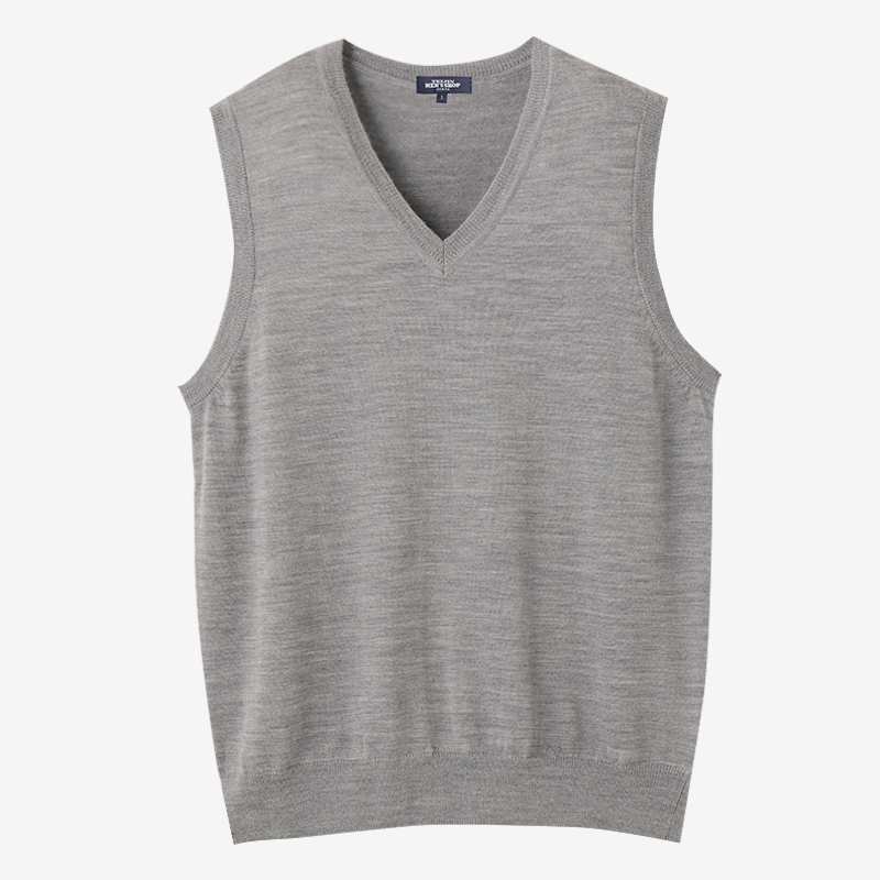 Dhal Wool 強燃天竺 V Vest Cutsew ベスト