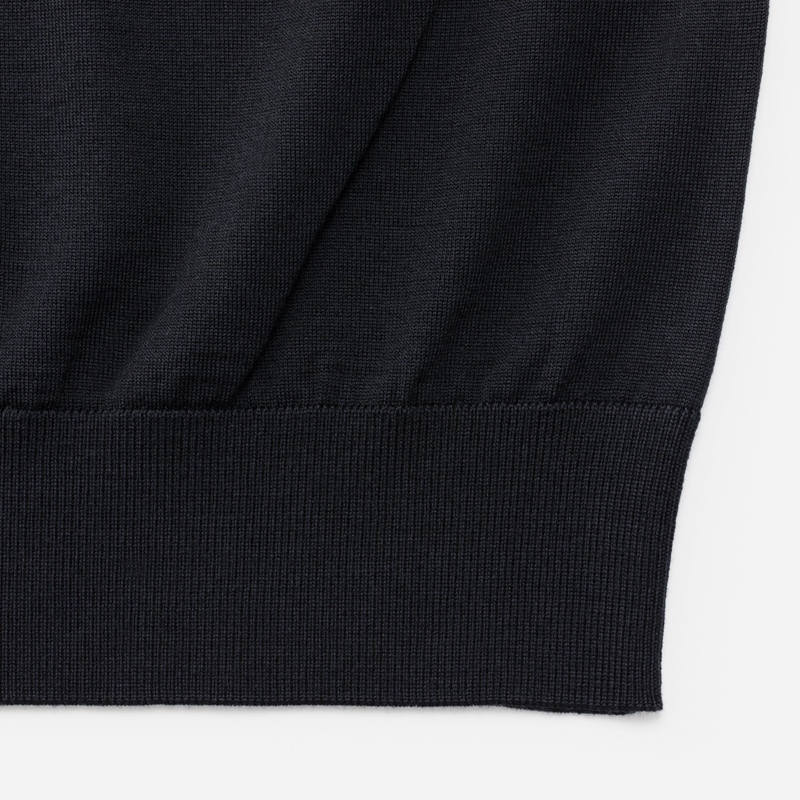 32ブレインタートル スビンプラチナム タートルネックニット ブラック | ＋CLOTHET