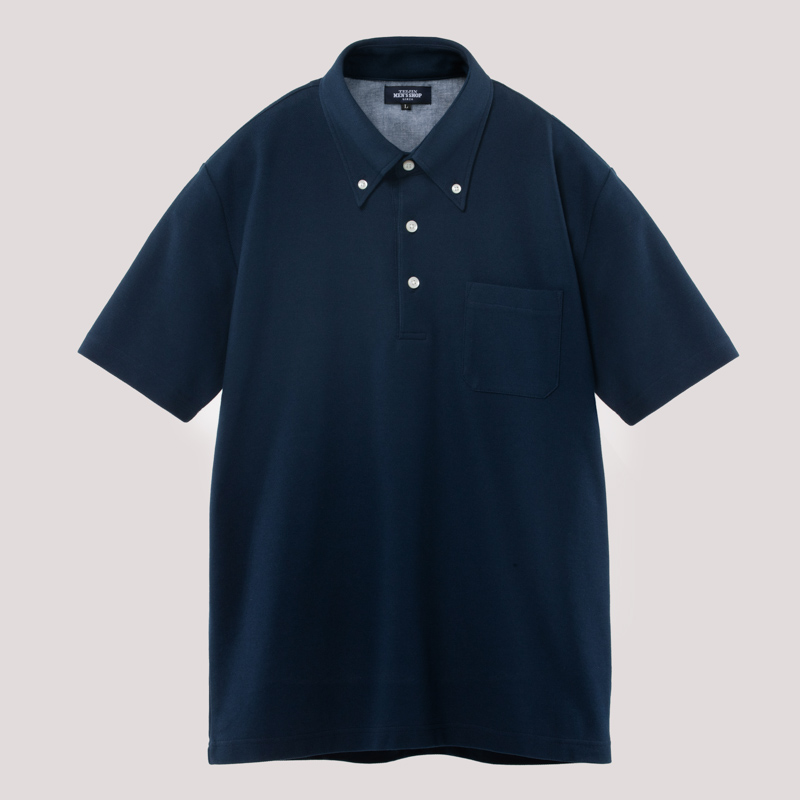 日本製】吸水速乾消臭シルケット加工ポロシャツ | TEIJIN MEN'S