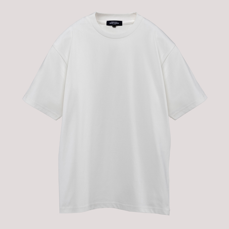 接触冷感 ニットテープ使い シルケットスムース Tシャツ トップス Tシャツ ポロシャツ 370703 dxl-men165-01.jpg